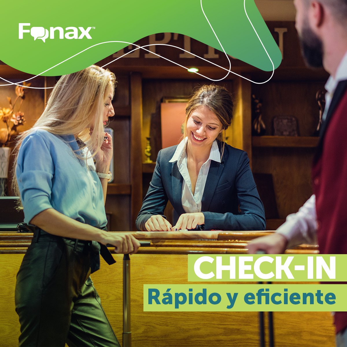 Check-In  Rápido y eficiente